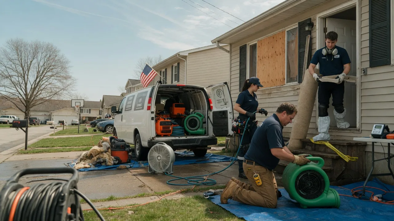 Water Damage Restoration in Harrison, ME near me